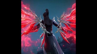 btth xiao yan ☠️ sky bird nine flying wings | magical beast dried corpse of phoenix tribe #xiaoyan