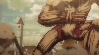 Eren fights Reiner in season 4 aot