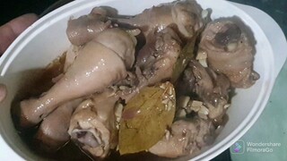 Adobong manok (my version) #bilibilipost