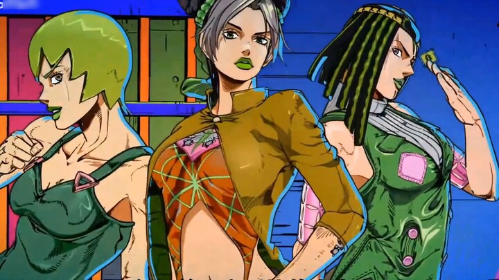 JoJo's Bizarre Adventure Part 6 Stone Ocean OP frame by frame analysis