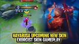 Hayabusa Upcoming New Exorcist Skin Gameplay | Mobile Legends: Bang Bang