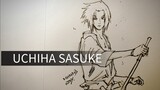 Drawing Sasuke