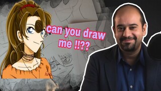 How to draw manga , detective Conan,