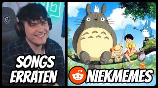 Studio Ghibli songs erraten | Niek Reddit Reaction