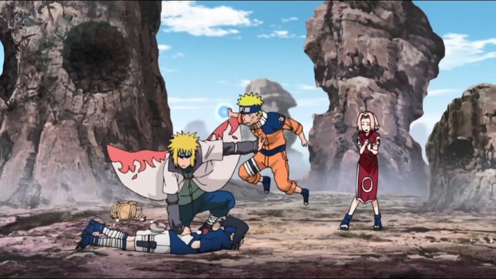 Sasuke is jealous of Naruto's power, Minata promptly stopped the fight between Sasuke and Naruto Dub