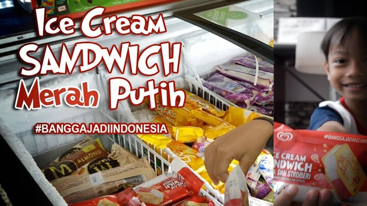 Icip-Icip Es Krim Kemerdekaan Merah Putih - Es Krim Limited -  Wall's Ice Cream Sandwich