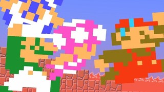 [AMV]The multiplayer cooperation mode of <Super Mario>