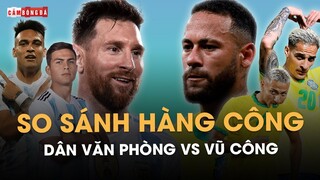 HÀNG CÔNG ARGENTINA vs BRAZIL: DÂN VĂN PHÒNG ĐỐI ĐẦU VŨ CÔNG NHẢY MÚA