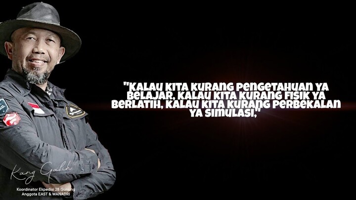 ENAM TIPS PEMULA MEMULAI BERKEGIATAN ALAM || versi GALIH DONIKARA