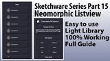 Sketchware Series Part 15: Neomorphic Listview UI