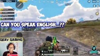 Gak bisa basa enggres 😭 | PUBG Mobile