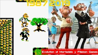 Evolution of Mortadelo y Filemon Games [1987-2019]