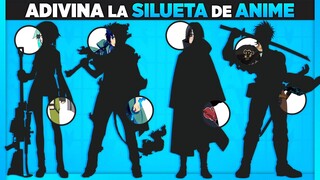 ADIVINA la SILUETA de ANIME #2 💙 ¿Cuánto sabes de anime? TEST de ANIME | Prueba OTAKU | Anime QUIZ 💙