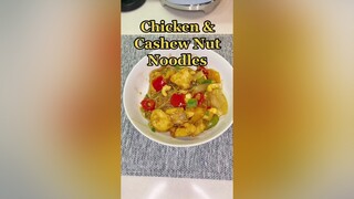 Here's how to make Chicken & Cashew Nut Noodles reddytocookquick 514  noodles chicken cashew reddyt
