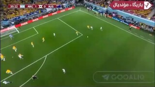 gol messi vs Australia