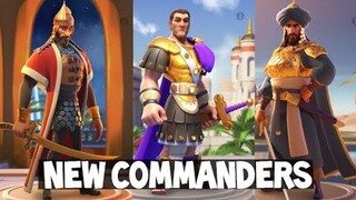 NEW COMMANDERS - Saladin, Constantine I or Mehmed II ?  | Rise of Civilizations #51