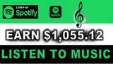 Get Paid $1,055.12 To Listen Spotify Music (FREE) NEW Released | Pick - PH