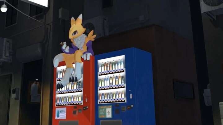 【furry】Nukorio sneaks out to buy happy water