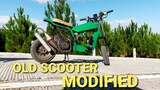 SCOOTER MODIFIED | OLD SCOOTER MODIFIED | BRICOLAGE | CASERA