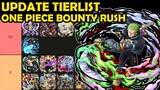 UPDATE !! New Tier List Character League , New Zoro Egghead & S Hawk | One Piece Bounty Rush
