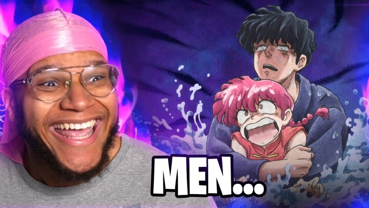 LMAO WHY SHE HATES MEN!! | Ranma 1/2 Ep 2 REACTION!!