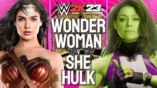 💥 Super Hero/Villain Title Match l Wonder Woman v She-Hulk (c) - 30-Minute No DQ Ironwoman Match 💥