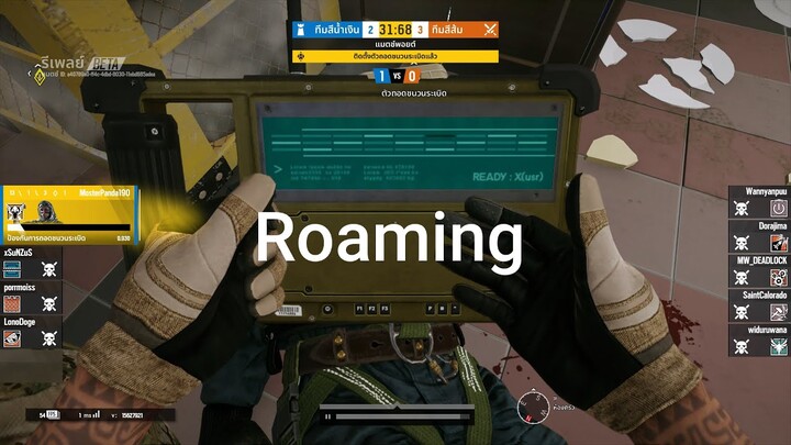 Rainbow six siege : วิ่งวนไปทั่ว - P.2 ไม่พูด