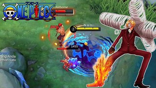 Chou X Sanji Wano, Kekuatan Kenbunshoku Haki Yang OP PARAH🔥🔥 - Mobile Legends