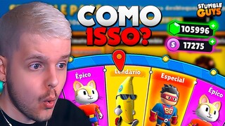 💸 𝟭𝟬𝟬 𝗠𝗜𝗟 GEMAS 💎 PELAS 𝗡𝗢𝗩𝗔𝗦 SKINS DA ATUALIZAÇÃO 𝟬.𝟰𝟬 DO STUMBLE GUYS! 🤑 ‹ KHORTEX ›