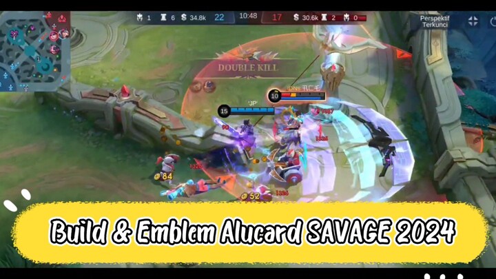 Build And Emblem Alucard Savage 2024 - Mobile Legends Bang Bang