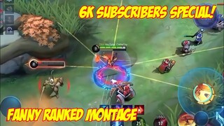 SATISFYING CABLES! FANNY RANKED MONTAGE HIGHLIGHTS! 6K SUBS SPECIAL ♥️!