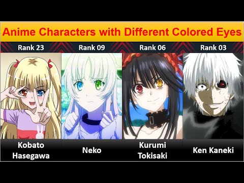 Ranked, Top 25 Anime Characters with Different Colored Eyes - Bilibili