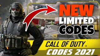 NEW Call of Duty Mobile Limited CODES | CODM 2021