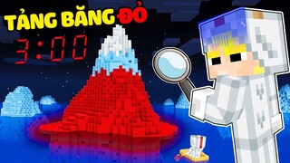 TÔ GÀ PHÁT HIỆN SỰ TÍCH TẢNG BĂNG ĐỎ VÀO LÚC 3H SÁNG TRONG MINECRAFT*SỰ TÍCH TẢNG BĂNG MÀU ĐỎ