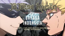 "Apa Pendapatmu tentang Giorno Giovanna?" || Jojotsu Kaisen EPS 1【Dub Indonesia】|| Lloyd_sky