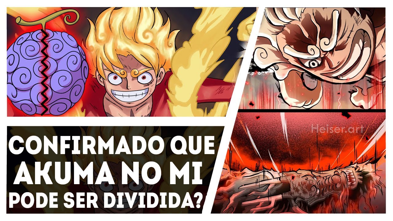 One Piece  10 melhores frutas do diabo do comandante Yonko