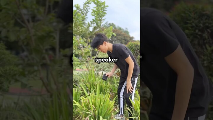 prank taruh speaker ngakak lagu ke 2 pada asik banget 😂 #funny