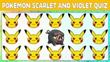 Pokemon Scarlet and Violet Lechonk Quiz 97 | Pokemon Games