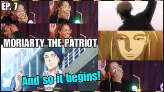 Holmes, Sherlock Holmes!! | Moriarty the Patriot Episode 7 Reaction | Lalafluffbunny