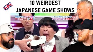 10 Weirdest Japanese Game Shows REACTION!! | OFFICE BLOKES REACT!!