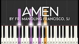 Mass Song: Amen (Francisco, SJ) synthesia piano tutorial