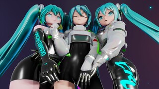 【场景配布|固定镜头MMD】赛车Miku们の pop stars 其一