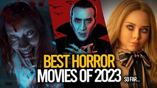 TOP 10 HORROR MOVIES OF 2023 so far... Half Year Check In! | Spookyastronauts