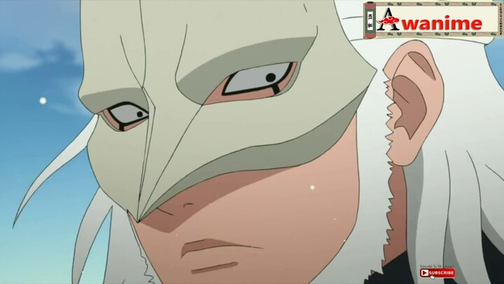 Kakashi terkejut bertemu kashin koji  yang memiliki kemampuan jiraiya