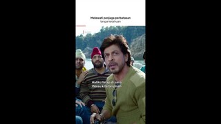 Se-Geng Disuruh Nyelem sama Shah Rukh Khan Demi Lewatin Perbatasan | Dunki | #Shorts