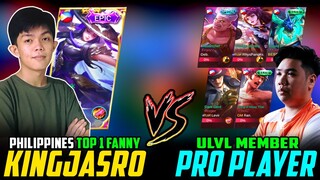 KingJasro Fanny vs. Pro Player (ULVL Member) ~ Mobile Legends