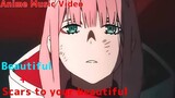 Darling In The Franxx - Zero Two || Scars to your beautiful + Beautiful [ AMV ]