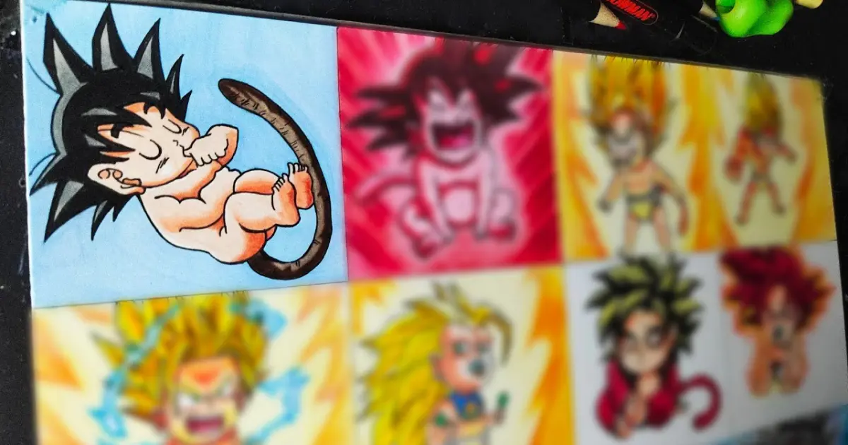Drawing Goku All Forms as Babies | diart - Bilibili Drawing Goku All Forms as Babies | diart - Bilibili