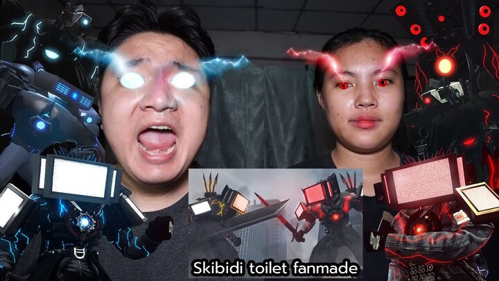 ไททันของก๊อป VS ไททันของแทร่ ใครโหดกว่ากัน? Skibidi toilet fanmade