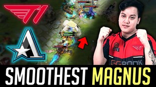 T1 put Top 1 CHINESE Team "ASTER" into Lower Bracket - CLEAN MAGNUS GAME!